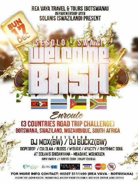 Sesolo Swazi Welcome Bash Pic